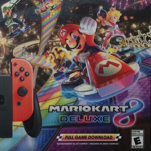Mario Kart 8 Deluxe Nintendo Switch - Picture 1 of 3